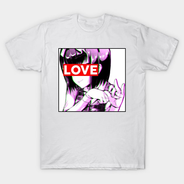 Aesthetic Japanese Girl 7 T-Shirt by MisterNightmare